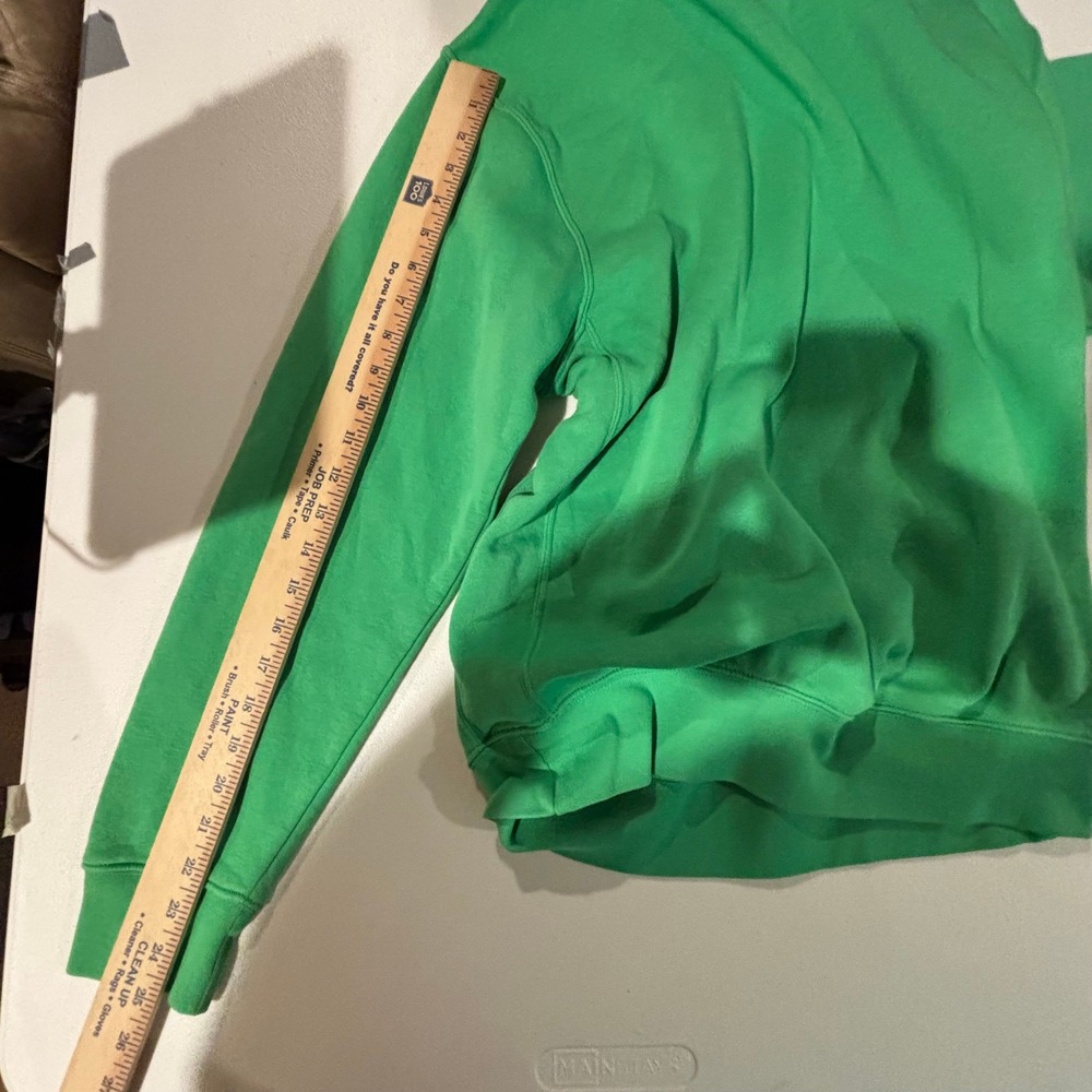 Nike Green Hoodie Sweatshirt Men's Size Small Classic Swoosh Logo Pullover - Picture 5 of 7